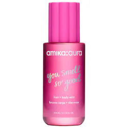 amika aura Hair & Body Mist with Vanilla & Pink Grapefruit - Image 2
