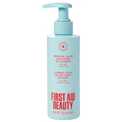 First Aid Beauty Brighten + Glow Gentle Exfoliating Gel Cleanser with Jojoba Pearls