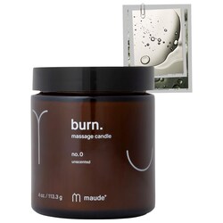maude jojoba oil massage candle – burn - Image 3