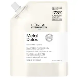 L'Oréal Professionnel Metal Detox Sulfate Free Repair Shampoo for Dry, Damaged Hair - Image 3