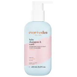 Evereden Baby Shampoo and Hydrating Body Wash