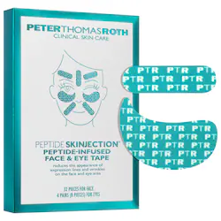 Peter Thomas Roth Peptide Skinjection Peptide-Infused Face & Eye Tape for Wrinkles and Aging Skin