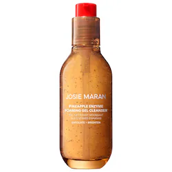 JOSIE MARAN Pineapple Enzyme Exfoliating + Brightening Foaming Gel Cleanser with AHAs