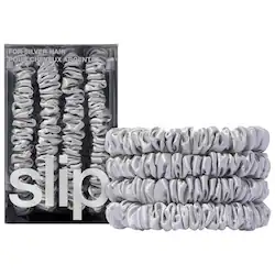 Slip 4 pack – silk Skinny Scrunchies - Image 4
