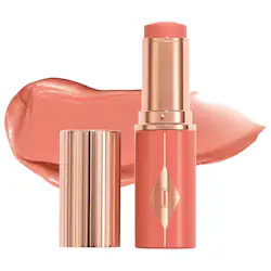 Charlotte Tilbury Unreal Lip + Cheek Glow Blush Stick with Hyaluronic Acid - Image 4