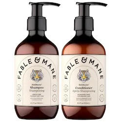 Fable & Mane Hydrating Shampoo & Conditioner for Thick, Dry, Damaged Hair