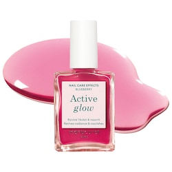 Manucurist Active Glow Blueberry Nourishing Treatment Nail Polish