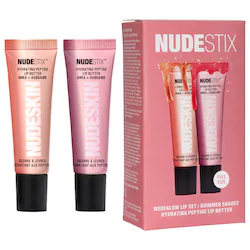 NUDESTIX Nudeglow Hydrating Peptide Lip Butter Duo Set