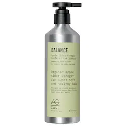 AG Care Balance Apple Cider Vinegar Sulfate-Free Shampoo for Soft, Shiny Hair