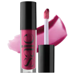 Saie Glossybounce High-Shine Hydrating Lip Gloss Oil - Image 2