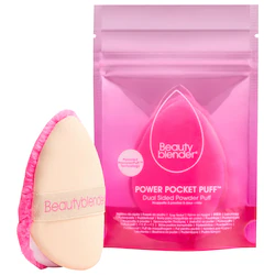 Beautyblender POWER POCKET PUFF Dual-Sided Powder Puff for Setting and Baking