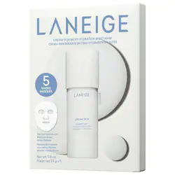 LANEIGE Cream Skin Milky Hydration Sheet Mask with Ceramides & Peptides Toner
