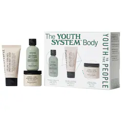 Youth To The People The Youth System: Body Care Trial + Travel Kit Cleanser
