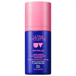 Ultra Violette Preen Screen SPF 50 Facial Sunscreen Mist With Niacinamide