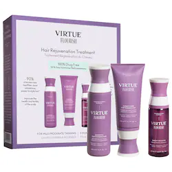 Virtue Flourish Hair Rejuvenation Treatment Set for Thinning Hair - Image 2