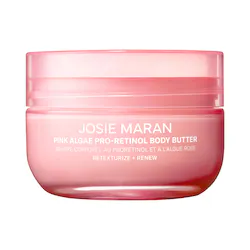 JOSIE MARAN Pink Algae Pro-Retinol Body Butter for Anti-Aging and KP Lotion