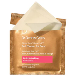 Dr. Dennis Gross Skincare Alpha Beta Glow Pad Self-Tanner for Face