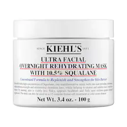 Kiehl's Since 1851 Ultra Facial Overnight Cream Hydrating Mask with 10.5% Squalane