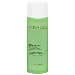 Farmacy Mini Deep Sweep 2% BHA Pore Cleaning Toner with Moringa + Papaya