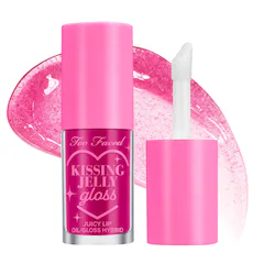 Too Faced Kissing Jelly Non-Sticky Lip Oil Gloss - Image 6