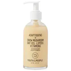Youth To The People Adaptogens + Snow Mushroom + Oat Oil Lipids + Vitamins Supershroom Calm Cleanser