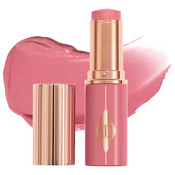 Charlotte Tilbury Unreal Lip + Cheek Glow Blush Stick with Hyaluronic Acid - Image 6