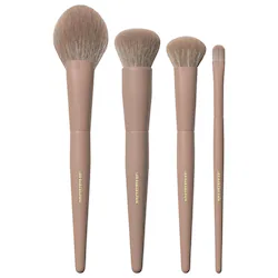 Morphe Iced Mocha 4-Piece Face Brush Set