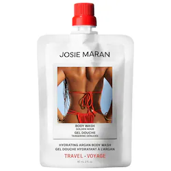 JOSIE MARAN Hydrating + Cleansing Argan Refillable Body Wash – Golden Hour Oil - Image 3