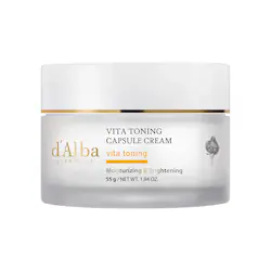 d'Alba White Truffle Vita Toning Glow Boost Capsule Cream