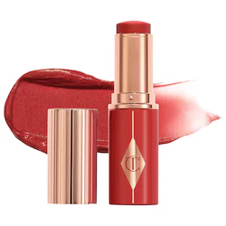 Charlotte Tilbury Unreal Lip + Cheek Glow Blush Stick with Hyaluronic Acid - Image 3