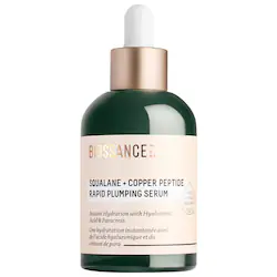 Biossance Copper Peptide (GHK-Cu) Rapid Plumping & Hydrating Serum with Hyaluronic Acid + Squalane