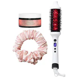 BondiBoost Infrared Heated Thermal Round Brush + Strawberry Gum Miracle Mask Set