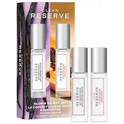 CLEAN RESERVE Go & Glow Skin and Sun-Kissed Papaya Perfume Gift Set