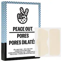 Peace Out Oil-Absorbing Pore Treatment Strips Cream