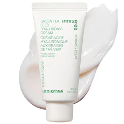 innisfree Mini Green Tea Hyaluronic Acid Hydrating Cream for Skin Barrier Repair