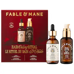 Fable & Mane Ritual of Hair Oiling Set Oil