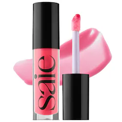 Saie Glossybounce High-Shine Hydrating Lip Gloss Oil - Image 5