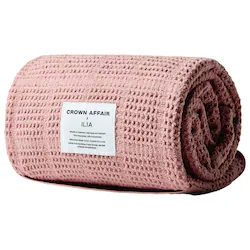 Crown Affair The Crown Affair x ILIA Dusty Pink Hair Towel