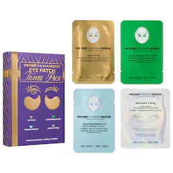 Peter Thomas Roth Eye Mask Patches Travel Gift Set for Fine Lines, Dark Circles, Puffiness and Dryness
