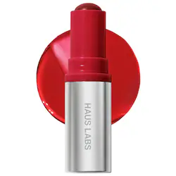 Haus Labs Color Fuse Longwear Hydrating Glassy Lip + Cheek Blush Balm Stick - Image 3