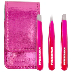 TWEEZERMAN Micro Mini Pink Perfection Tweezer Set