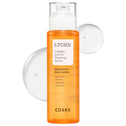 COSRX 5 PDRN Collagen Intense Glow Serum with Centella, Lactobacillus PDRN + Collagen for Visible Firmness and Radiance
