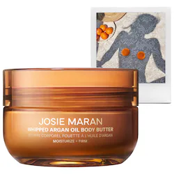 JOSIE MARAN Whipped Argan Oil Refillable Firming Body Butter Jar – Topless Tangerine Lotion