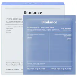 Biodance 4 pack for Dryness Relief & Redness Soothing – Hydro Cera-nol Real Deep Mask