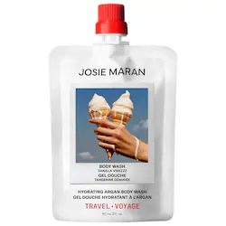 JOSIE MARAN Hydrating + Cleansing Argan Refillable Body Wash – Mini Vanilla Vibezzz Oil