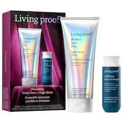 Living Proof Deep Clean + High Shine Holiday Gift Set