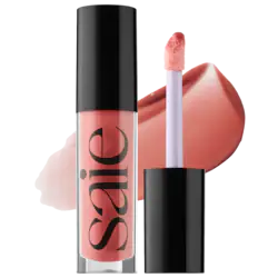 Saie Glossybounce High-Shine Hydrating Lip Gloss Oil - Image 4