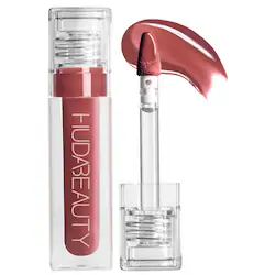 HUDA BEAUTY Faux Filler Shiny Non-Sticky Lip Gloss - Image 6