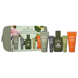 Origins 6 Piece Travel Size Cleansing & Moisturizing Best-Sellers Skincare Set Mask