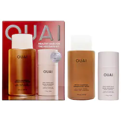 OUAI Detox Clarifying Shampoo + Bond Repair Balm Hair Mask Gift Set